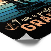 Im Not Retired Im A Professional Grandpa Fathers D Poster (Hoek)