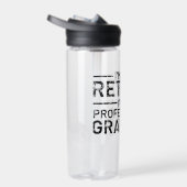 I'm Not Retired I'm A Professional Grandpa Waterfles (Rechts)