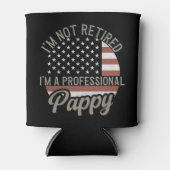 I'm not Retired I'm a Professional Pappy Blikjeskoeler (Voorkant)