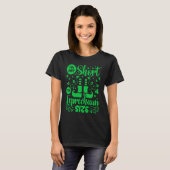 I'm Not Short I'm Leprechaun Size St Patricks Day T-shirt (Voorkant volledig)