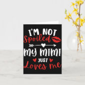 I'm Not Siled My Mimi Loves Me Family Reunion Matc Kaart (Gele Bloem)