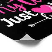 I'm Not Siled My Tia Just Loves Me Aunt Team Kids  Poster (Hoek)