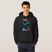 I'm not Single I have a Whale  Valentine FIsh Ocea Hoodie (Voorkant volledig)