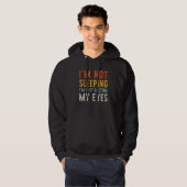 I'm Not Sleeping I'm Just Resting My Eyes Dad Vint Hoodie (Voorkant volledig)