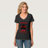 I'm Not Spoiled My Husband Just Loves Me Funny Wif T-shirt (Voorkant volledig)