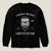 I'm Not Weird, I'm Limited Edition beroemd gemaakt Tri-Blend Shirt (Voorkant)