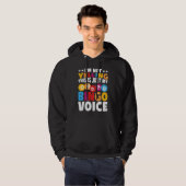 I'm not yelling This is just my Bingo voice Bingo  Hoodie (Voorkant volledig)