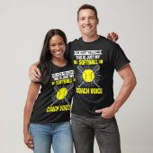 I'm Not Yelling This Is Just My Softball Coach Voi T-shirt (Unisex)