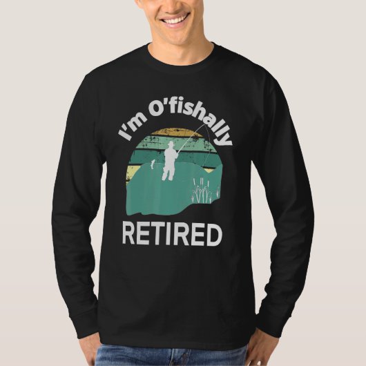 Im Ofish Revermoeit Go Vist Pun voor pensionering T-shirt (Voorkant)