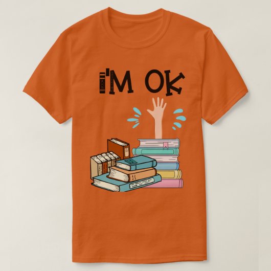 IM Ok Boek T-shirt (Design voorkant)