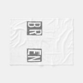 I'm Ok I'm Broken Invisible Illness I Am Ok Broken Fleece Deken (Voorkant (Horizontaal))