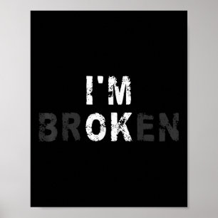 IM OK Onzichtbare Ziekte Geestelijke Gezondheid Be Poster
