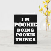 I'm Okie Doing Okie Things Aesthetic Slang Viral G Kaart (Gele Bloem)