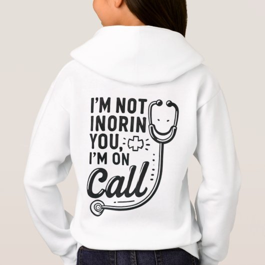 I'm On Call - Humoristisch medisch ontwerp (Achterkant)