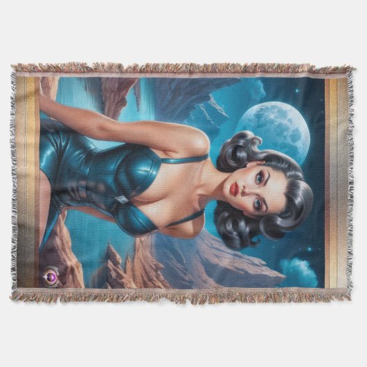 I'm On Vacation AI Concept Art van Xzendor7 Deken (Voorkant)