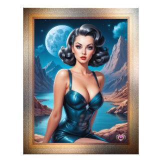I'm On Vacation AI Concept Art van Xzendor7 Foto Afdruk