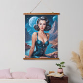 I'm On Vacation AI Concept Art van Xzendor7 Hangend Wandkleed (Slaapkamer)