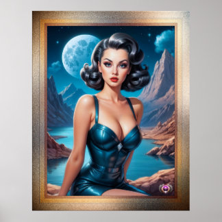 I'm On Vacation AI Concept Art van Xzendor7 Poster