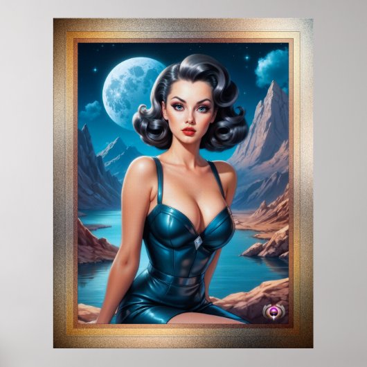 I'm On Vacation AI Concept Art van Xzendor7 Poster (Voorkant)