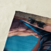 I'm On Vacation AI Concept Art van Xzendor7 Strandlaken (In situ)