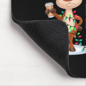 I'm Only A Morning Person On Christmas Pajamas  Muismat (Hoek)