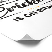 Im Only Here Because Cricket  Poster (Hoek)