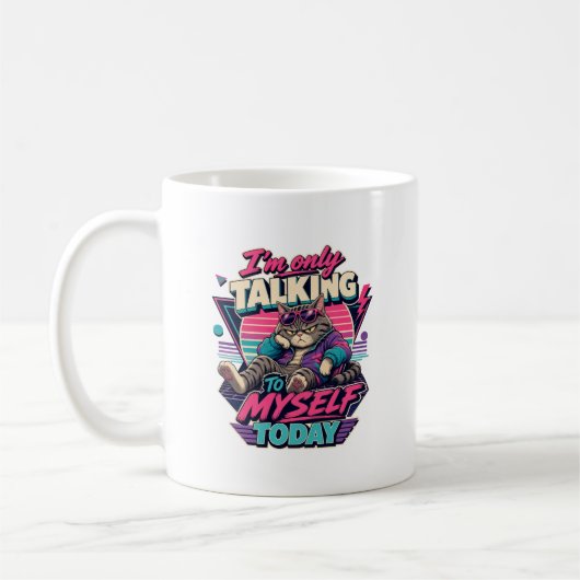 I'm Only Talking To Myself Today, Cat Koffiemok (Links)