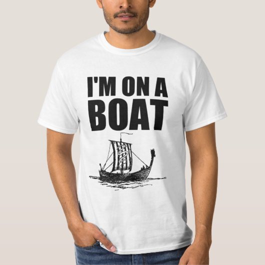 Im op een Boat Senior Shirt (Voorkant)