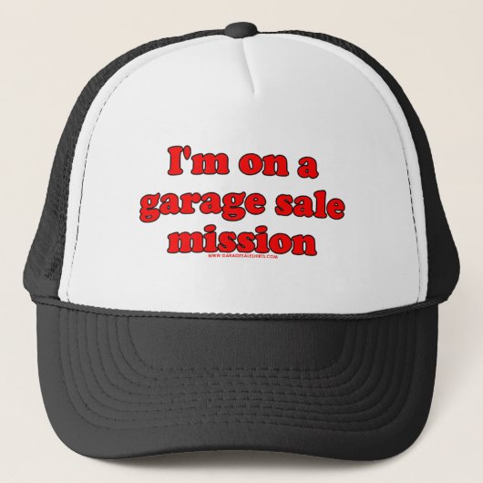 IM op een winkelwagentje Trucker Pet (Voorkant)