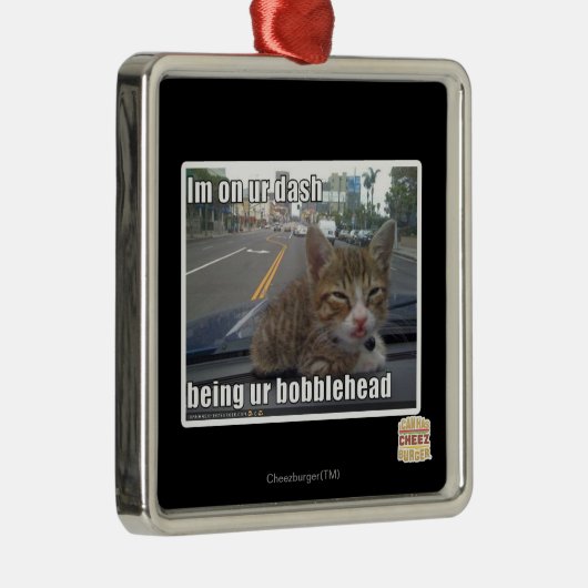 Im op onze as metalen ornament (Rechts)