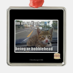 Im op onze as metalen ornament