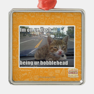 Im op onze as metalen ornament