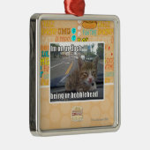 Im op onze as metalen ornament (Rechts)