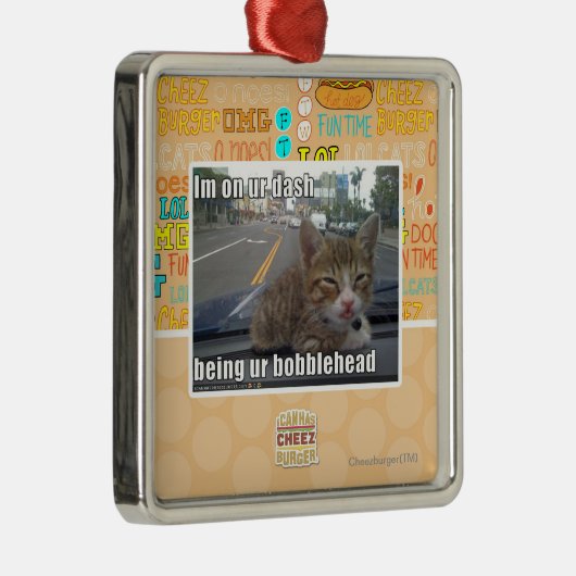 Im op onze as metalen ornament (Rechts)