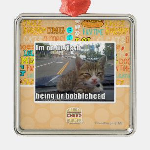 Im op onze as metalen ornament