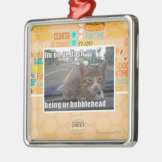 Im op onze as metalen ornament (Links)