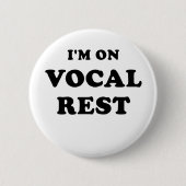 Im op Vocal Rest Ronde Button 5,7 Cm (Voorkant)