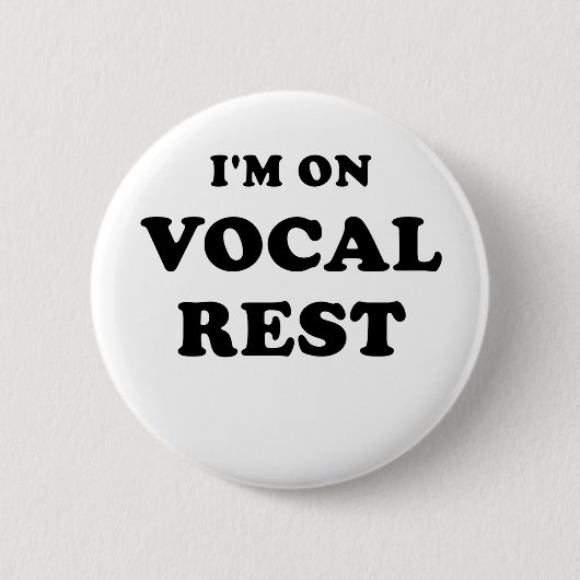 Im op Vocal Rest Ronde Button 5,7 Cm (Voorkant)