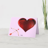 I'm Out to Get You Valentine's Day Card  Feestdagen Kaart (Achterkant)