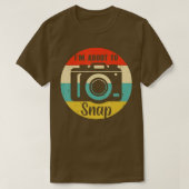 Im over onverwachte camera fotografie Funny T-shirt (Design voorkant)