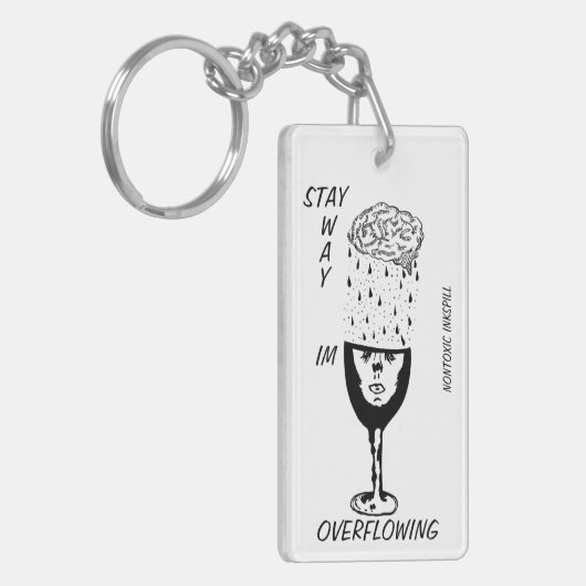 IM OVERSTROOMDE SLEUTELHANGER (Voorkant Links)