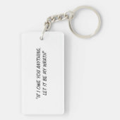 IM OVERSTROOMDE SLEUTELHANGER (achterkant)