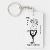 IM OVERSTROOMDE SLEUTELHANGER (Voorkant)