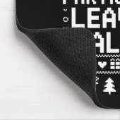 I'm Participating Leave Me Alone Ugly Christmas Sw Muismat (Hoek)