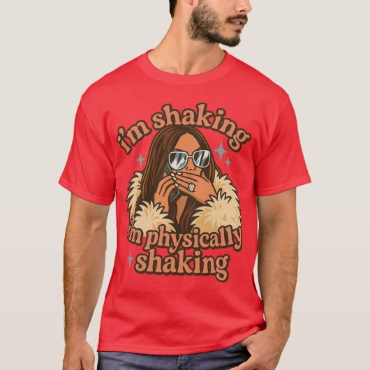 Im Physically Shaking Lisa Barlow RHOSLC Meme Quot T-shirt (Voorkant)