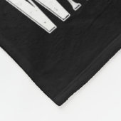 Im Pibble Wash My Belly Frenchie Bulldog  Fleece Deken (Hoek)