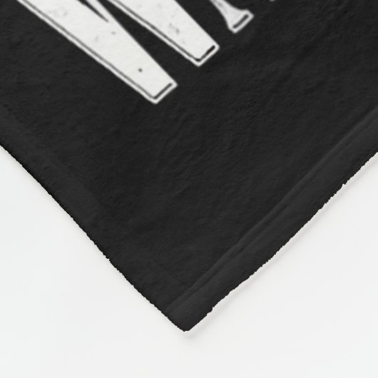 Im Pibble Wash My Belly Frenchie Bulldog  Fleece Deken (Hoek)