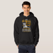 Im Pitbull Terrier Eigenaar Hond Pap Mam Hoodie (Voorkant volledig)