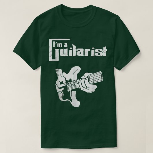 Im Playing Guitar REGuitarist tee Gift For Mens Da T-shirt (Design voorkant)