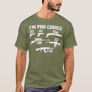 Im Pro Choice kies je kaliber Pro Pistool 2A cadea T-shirt
